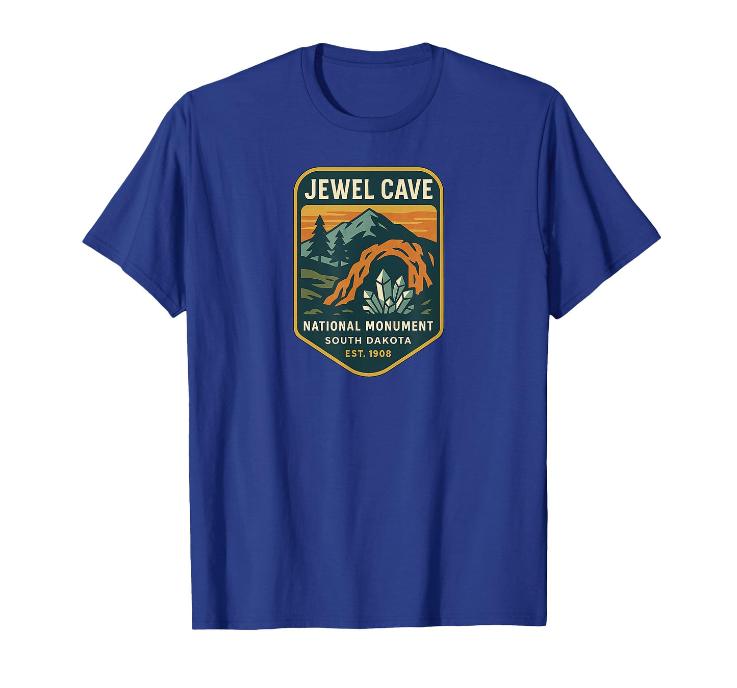 Jewel Cave – Crystal Design for Geology Lovers T-Shirt