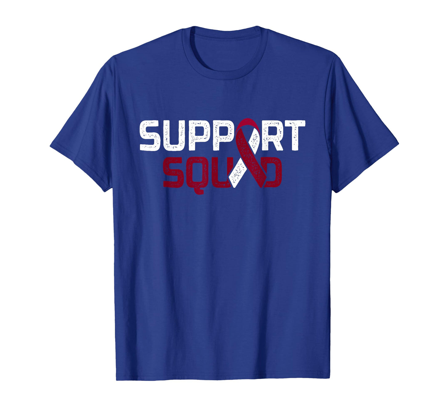 Support Squad - Throat Oral Head & Neck Cancer Awareness T-Shirt