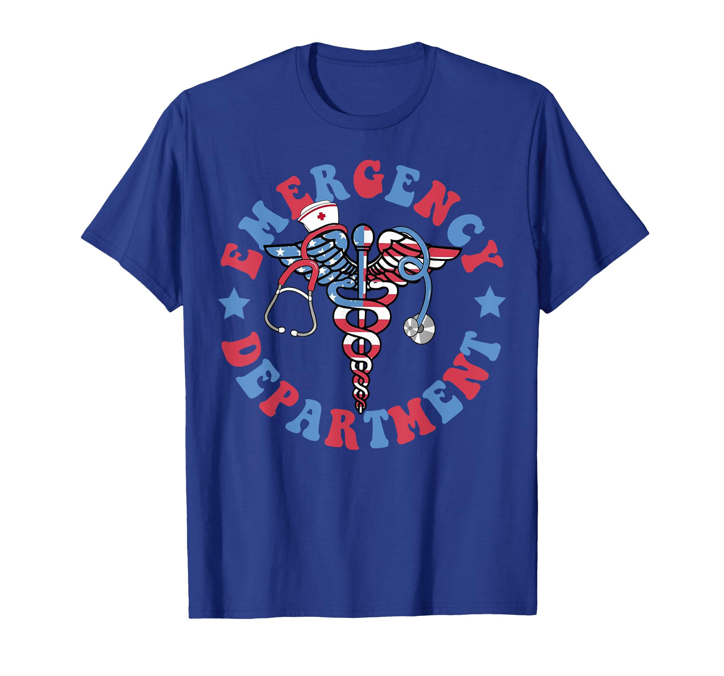 Emergency Department 4th of July USA Emergency Room Er Nurse T-Shirt
