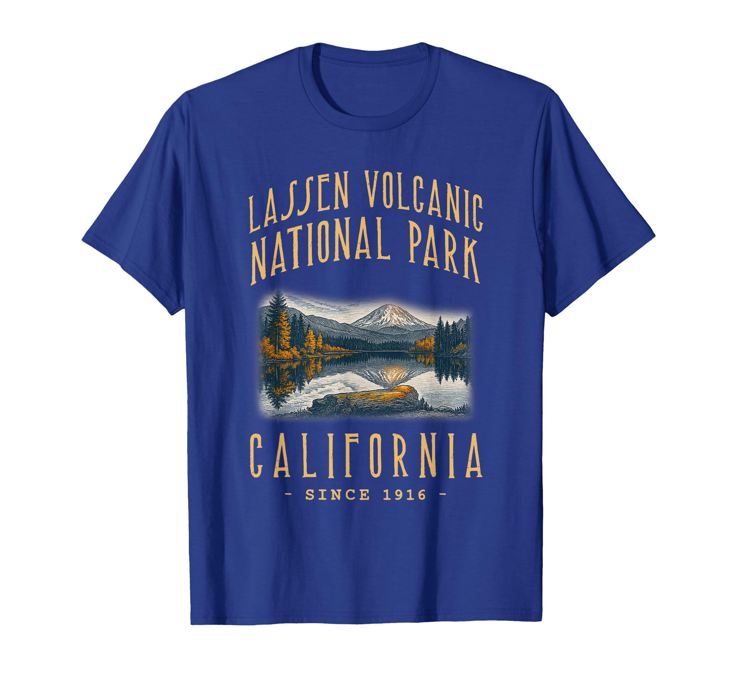 LASSEN VOLCANIC NATIONAL PARK, CALIFORNIA. CAMPING, HIKER T-Shirt