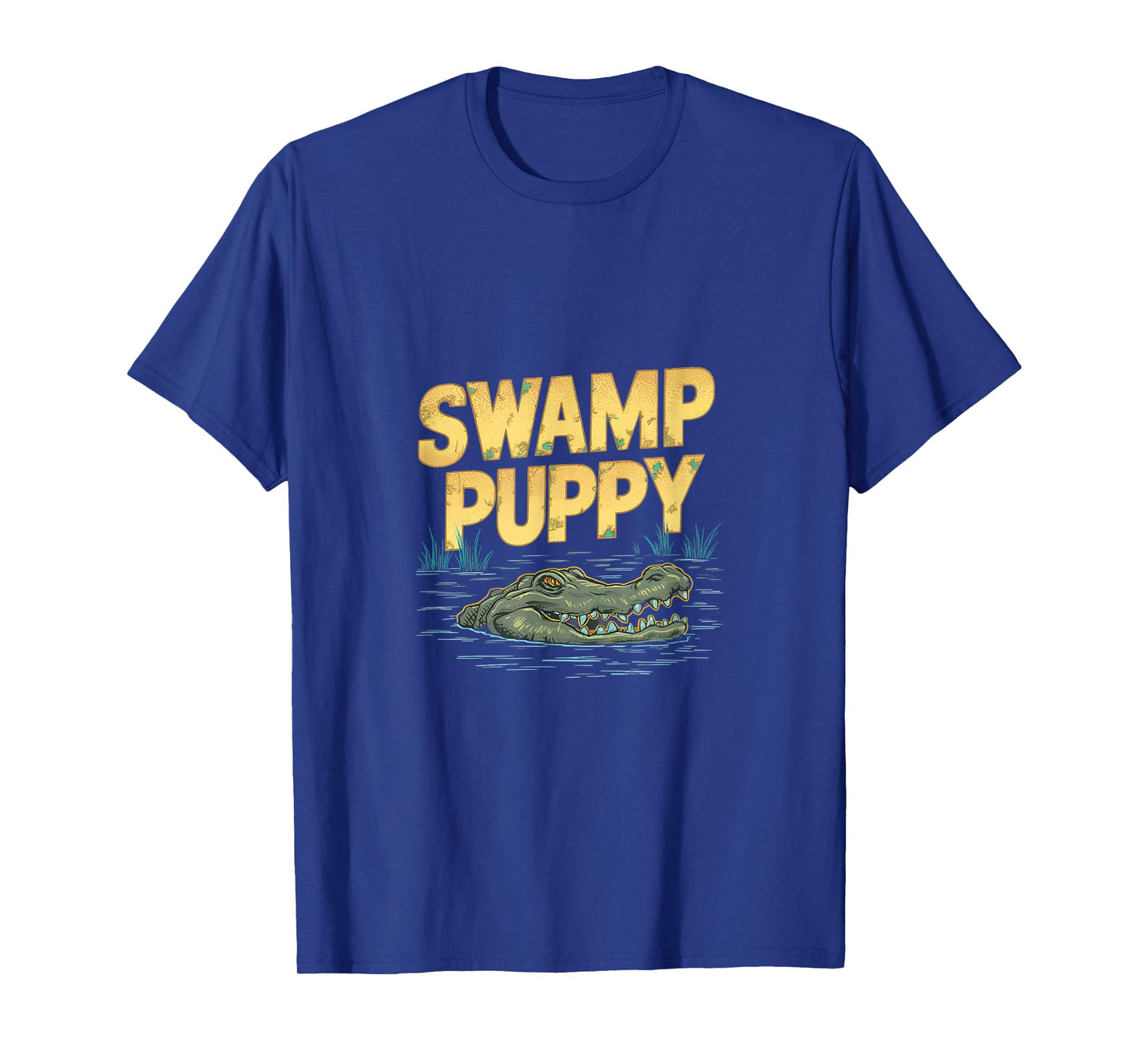 Quirky Swamp-Themed Alligator Everglades Swamp Puppies T-Shirt