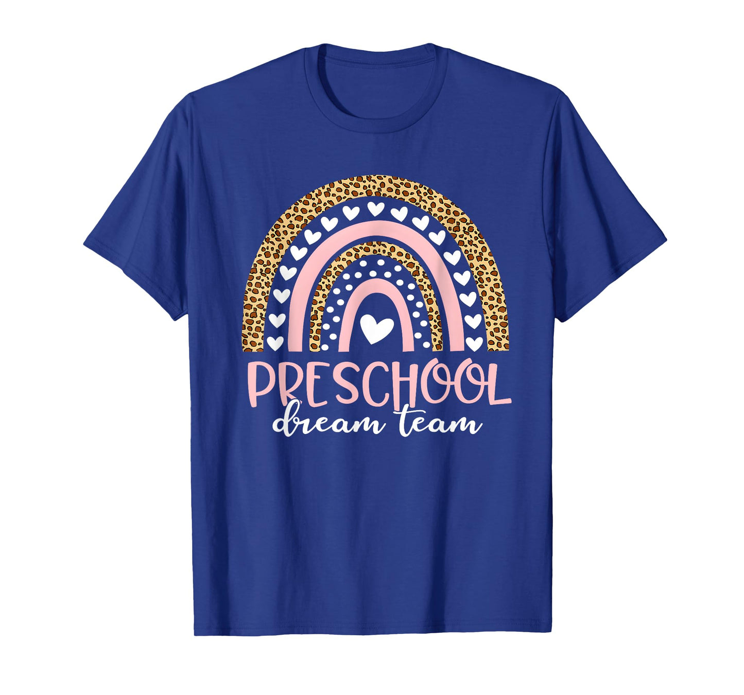 Preschool Dream Team Rainbow Teacher Squad Back To School T-Shirt