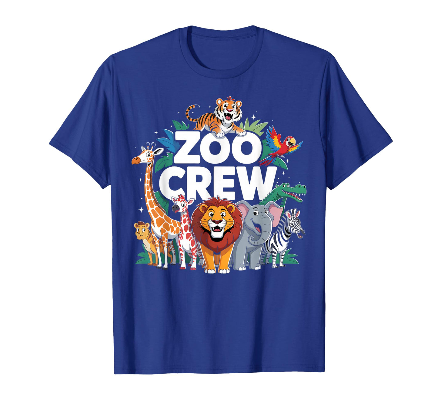Zoo Crew Jungle Animal Lover Safari Wildlife Zoo Keeper T-Shirt