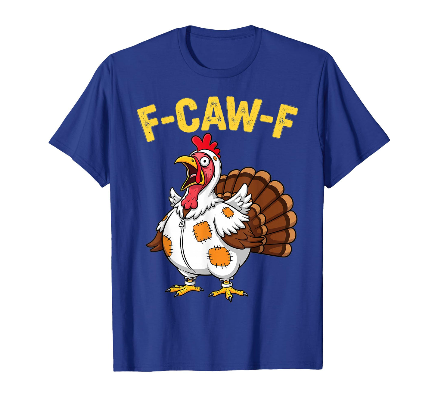 Thanksgiving Funny Chicken Dressed As Turkey Humor T-Shirt