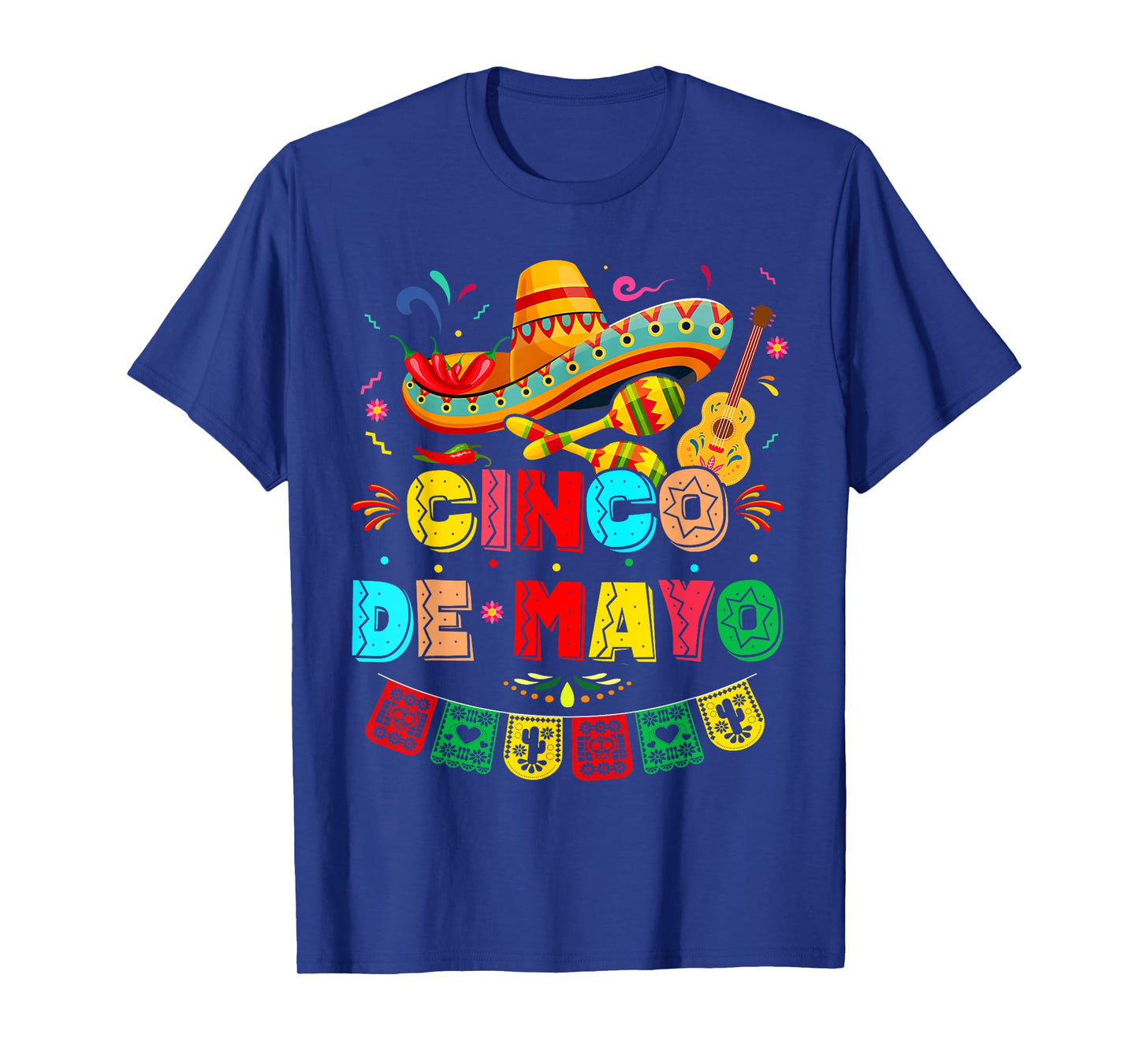 Cinco De Mayo Mexican Fiesta 5 De Mayo Mens Womens Kids T-Shirt