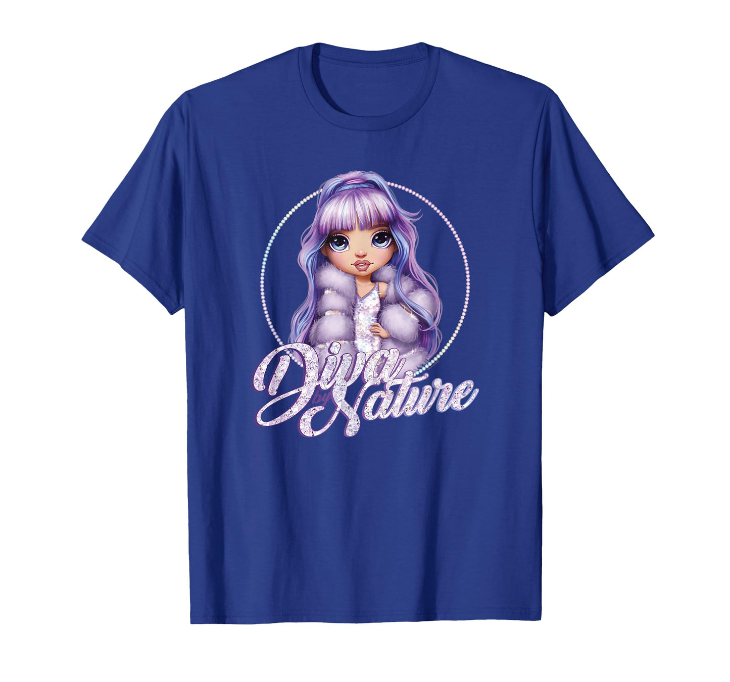 Rainbow High Violet Diva By Nature Poster T-Shirt