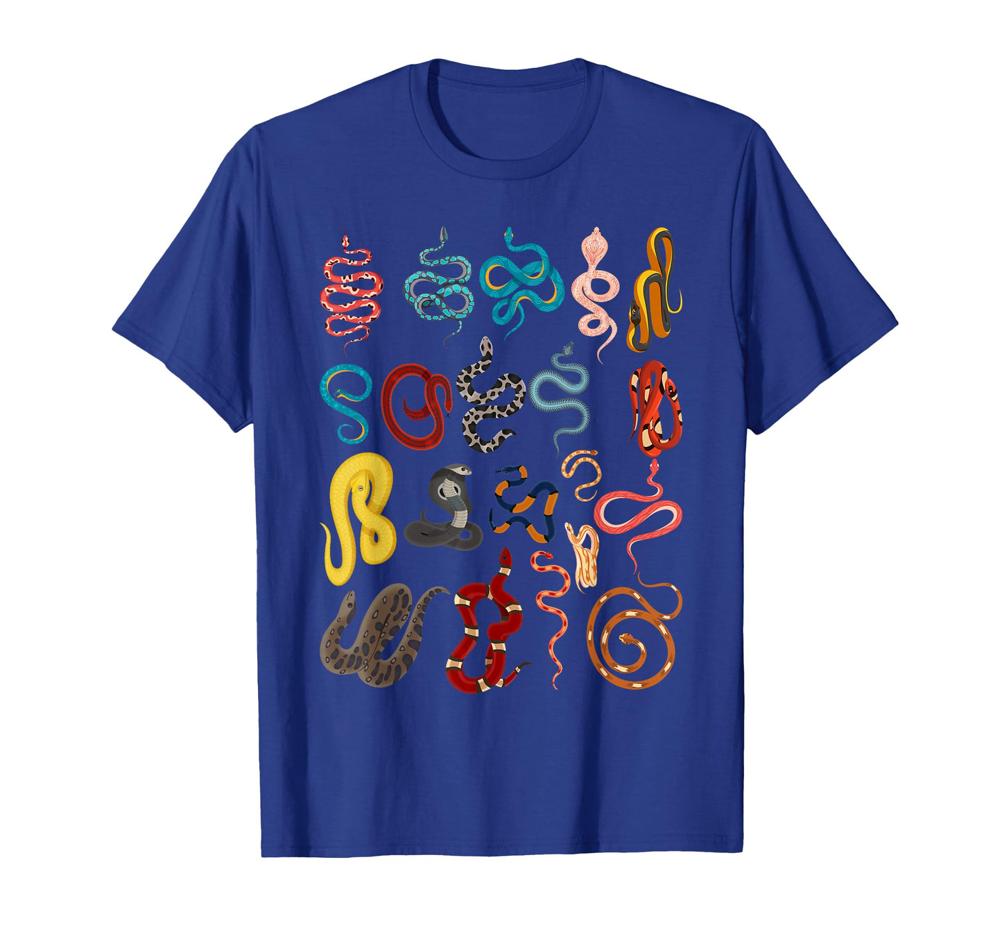 Types Of Snakes Educational Herpetologist Kids Boys Girls T-Shirt