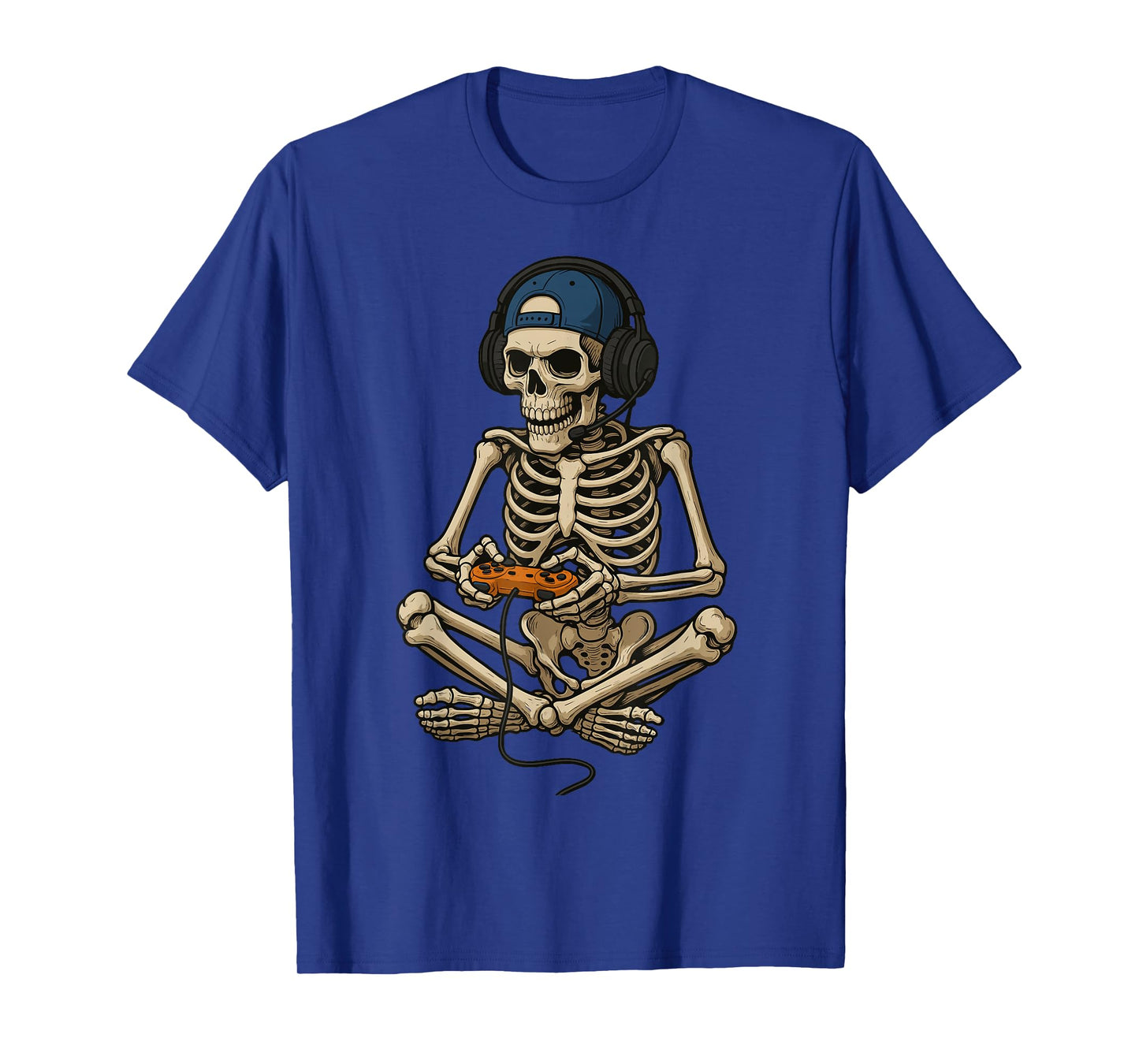 Halloween Skeleton Gamer T-Shirt