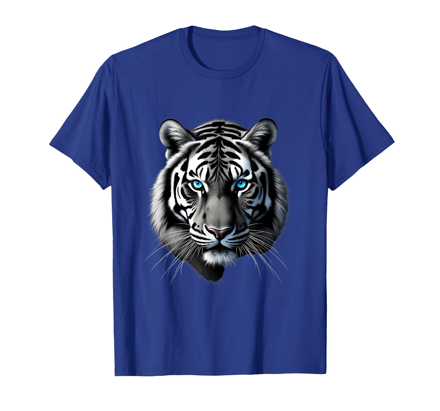 Beautiful Tiger with Bright Blue Eyes Tiger Lover T-Shirt