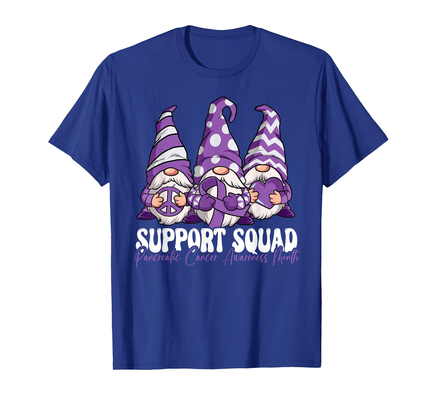 Support Squad Pancreatic Cancer Awareness Month T-Shirt