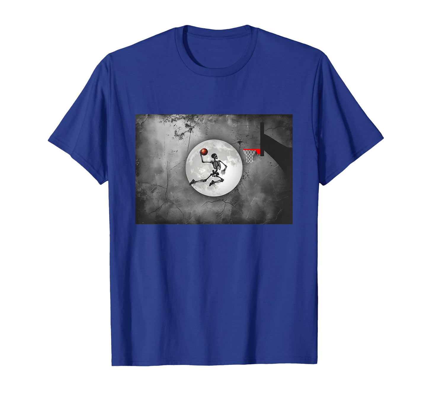 Skeleton Basketball T-Shirt