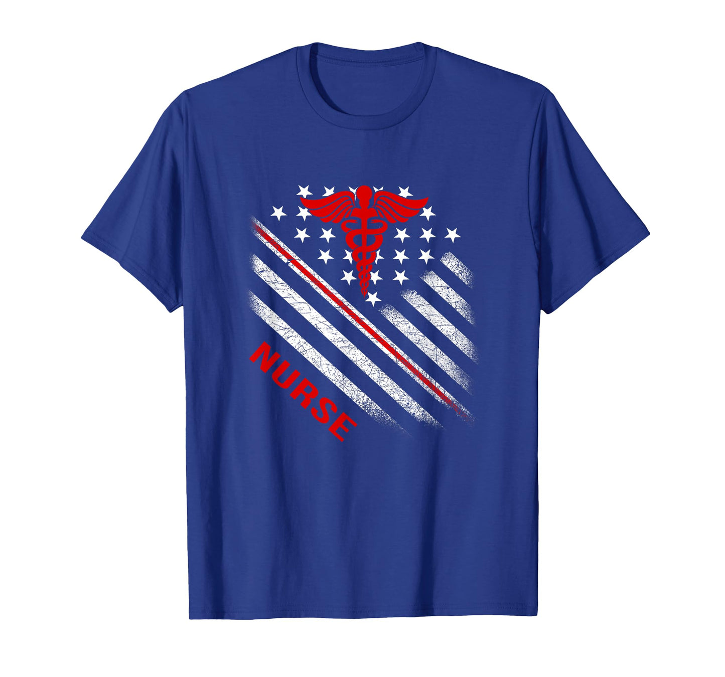 American Flag Patriotic Nurse Nurses Nursing Student T-Shirt