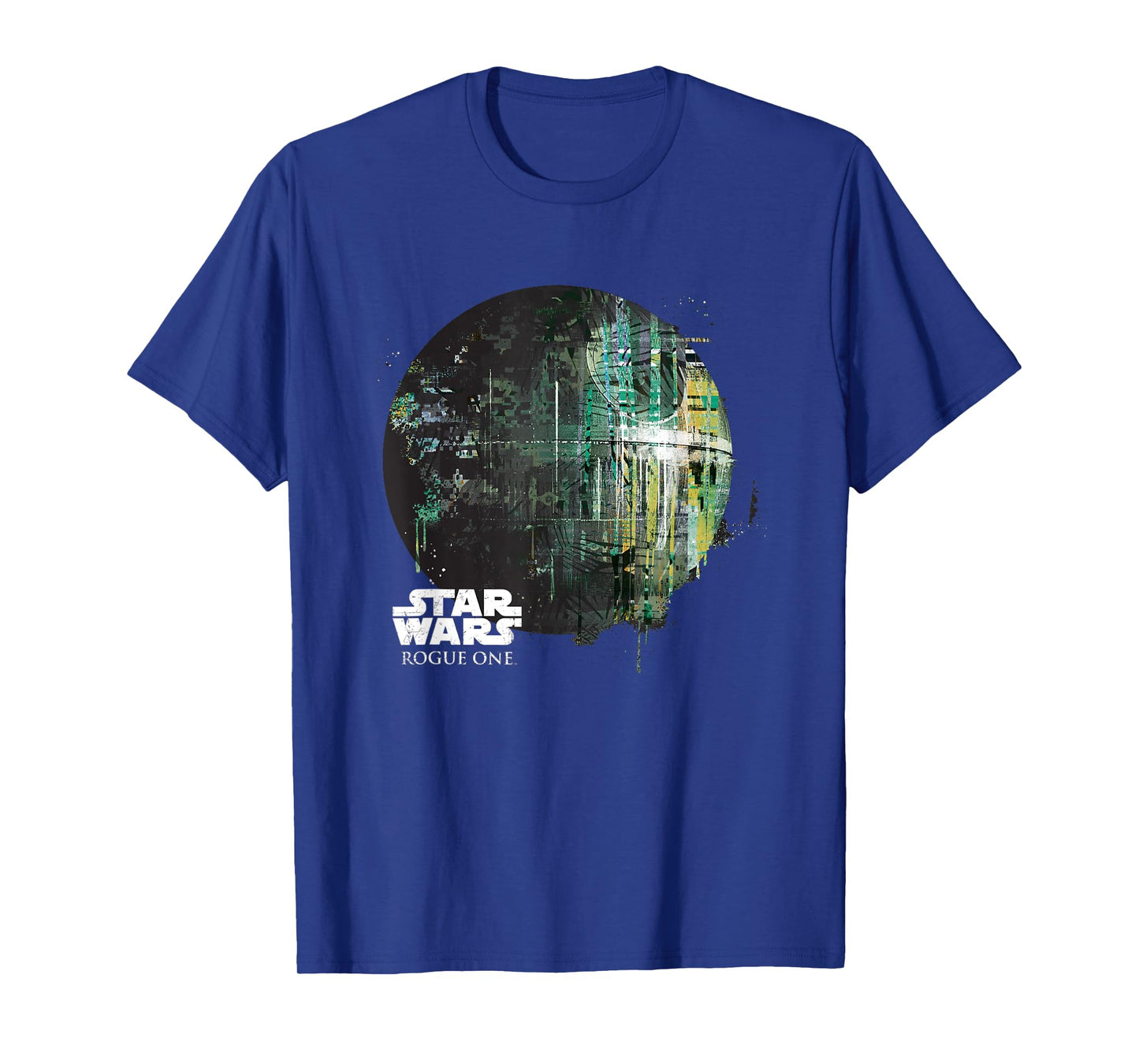 Star Wars Rogue One Epic Death Star Dripping Big Chest Logo T-Shirt