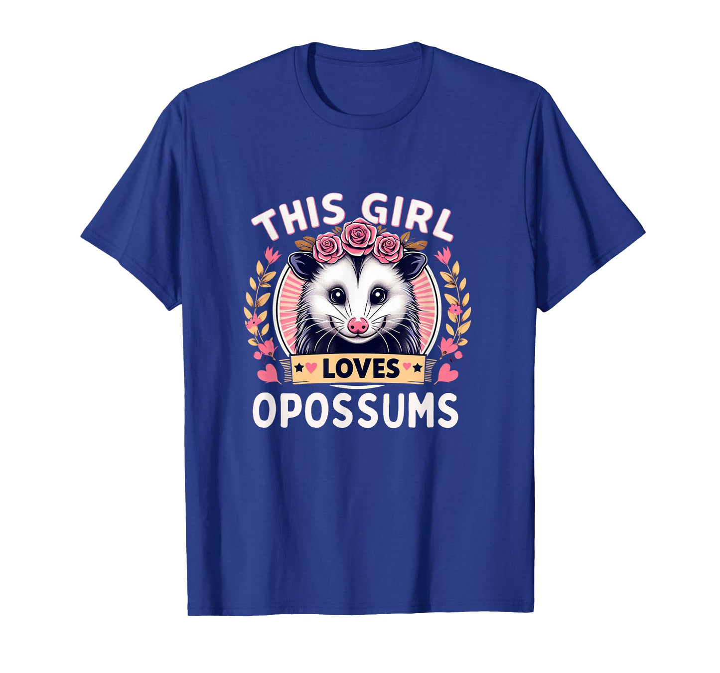 Opossum Shirt Girls Opossum Lover Opossums T-Shirt