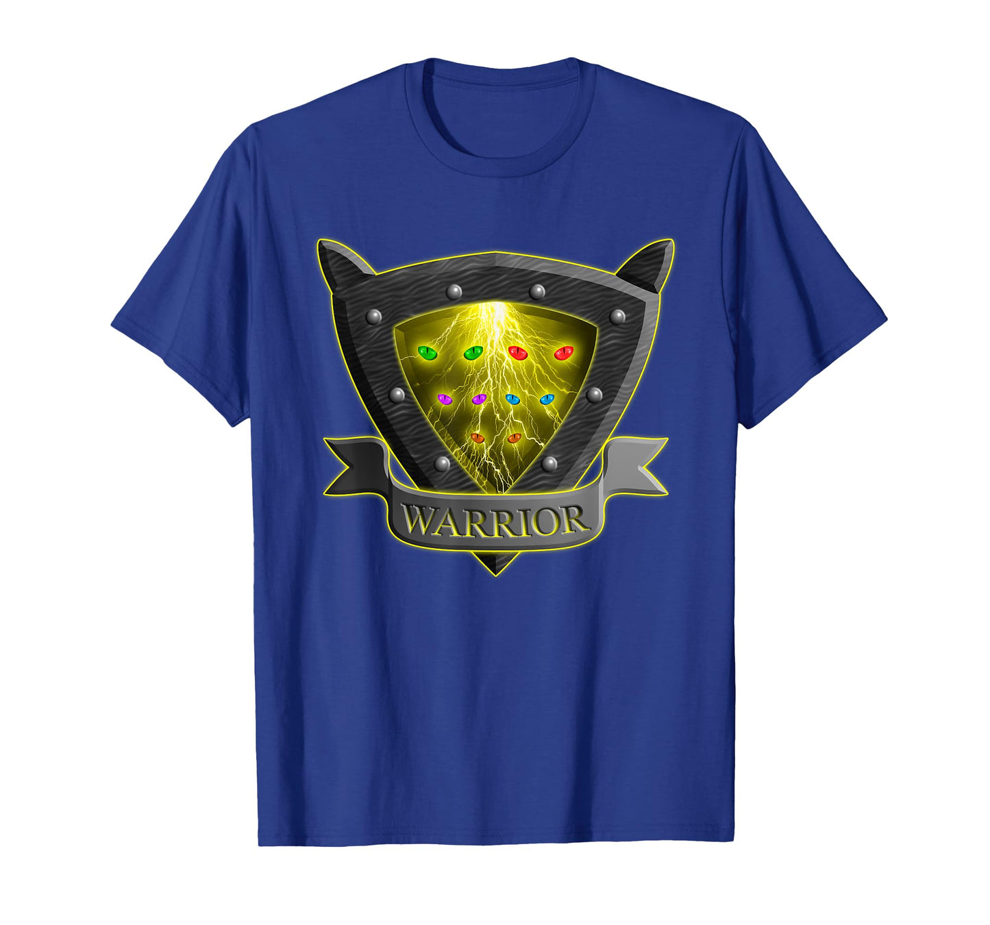 Cat Shield Eyes Thunder Funny for Kids T-Shirt
