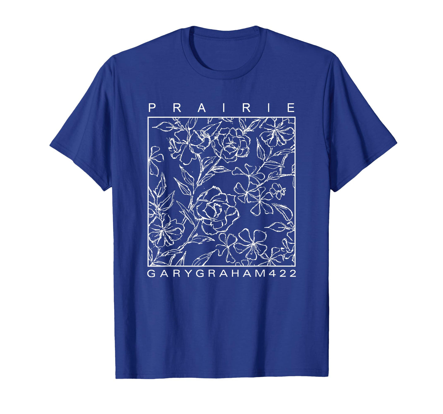 GaryGraham422 Prairie Flower Sketch T-Shirt