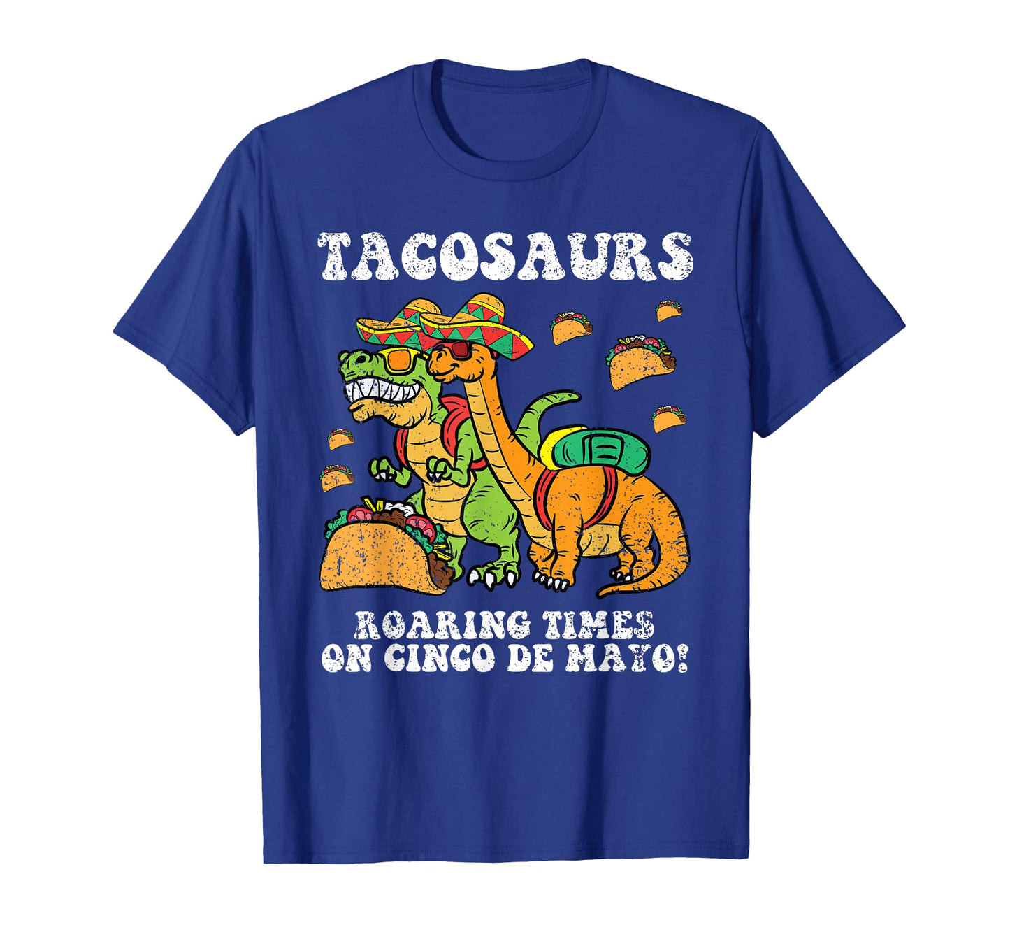 Tacosaurs Cinco De Mayo Dinosaur Taco Mexican Toddler Boys T-Shirt