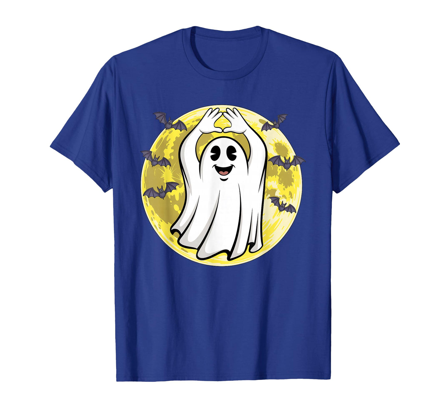 Halloween Shirts Cool Teen Boys Kids Men Halloween Boo Heart T-Shirt