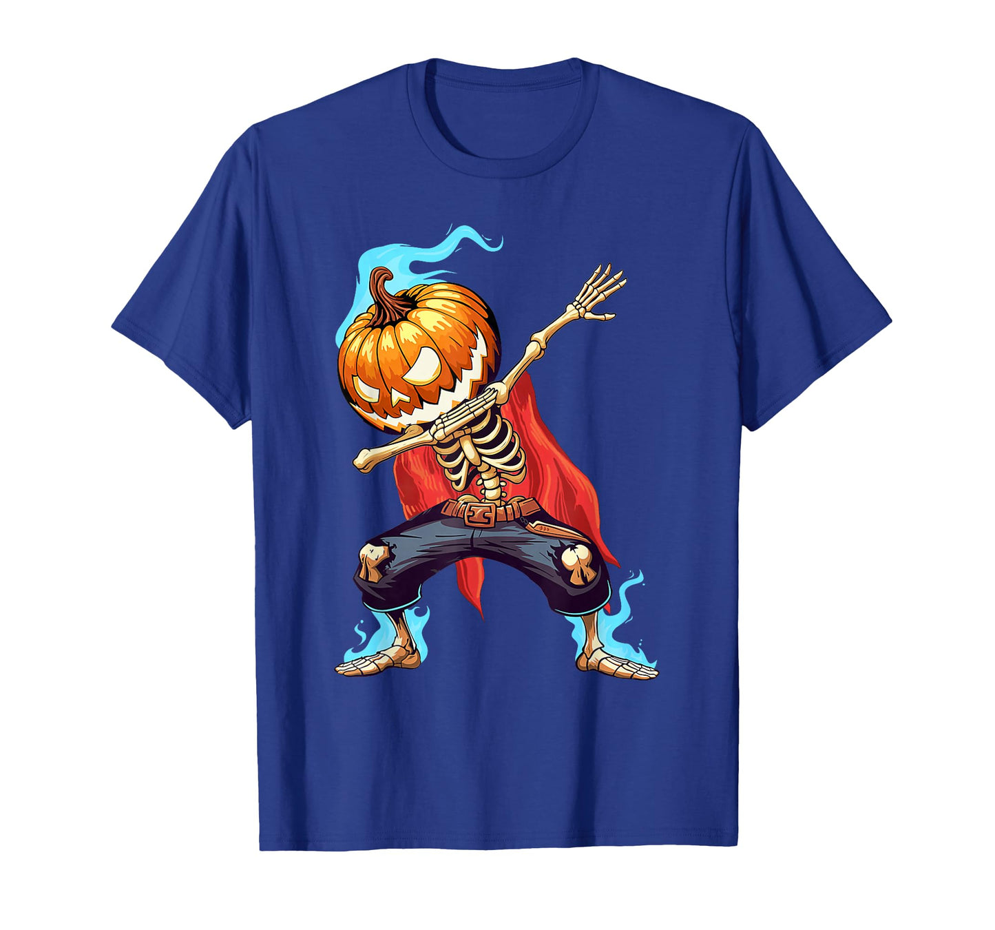 Dabbing Halloween Skeleton Monster Dab Spooky Boys Halloween T-Shirt