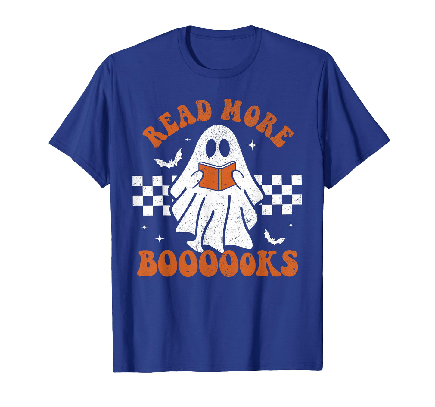 Read More Books Cute Ghost Reading Book Teacher Halloween T-Shirt