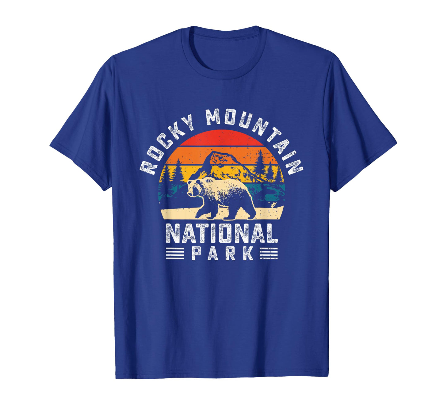 Rocky Mountains National Park Vintage Adventure T-Shirt