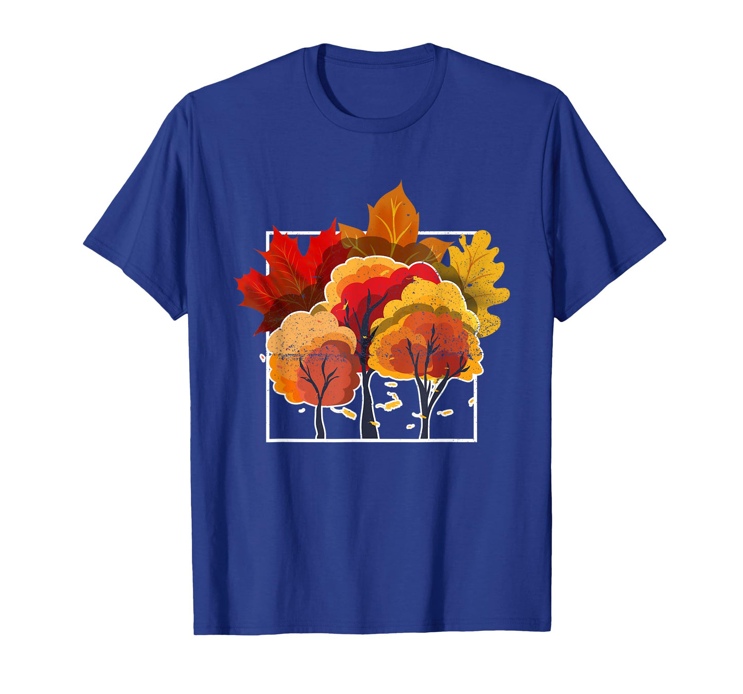 Nature Forest Leaves Autumn Trees Fall T-Shirt