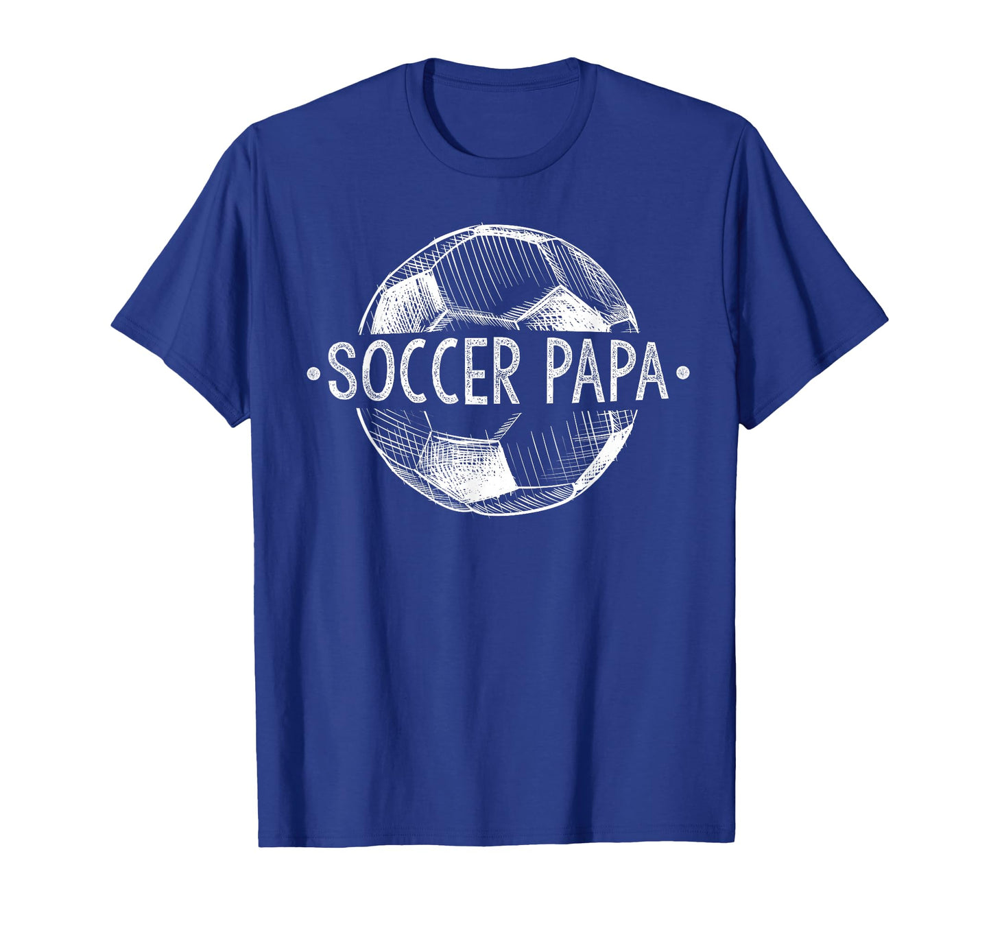 Soccer Papa Family Matching Team Player Gift Sport Lover Dad T-Shirt