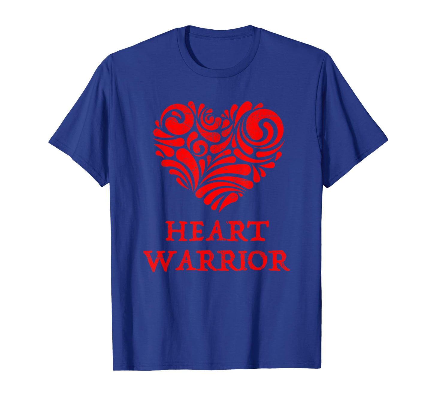 Red Heart Warrior Shirt CHD Awareness Heart Disease Week Tee