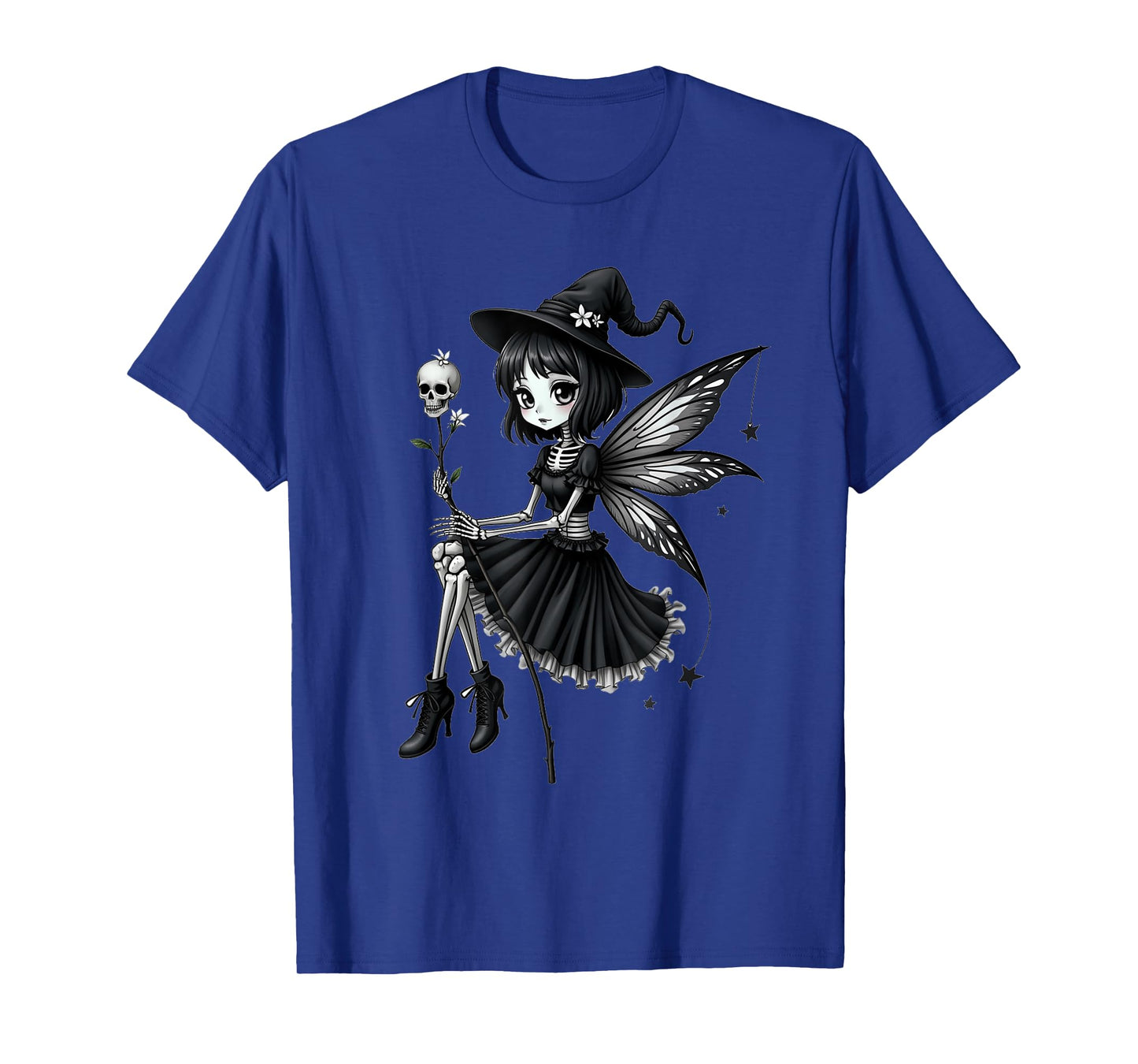 Fairy Skeleton Anime Goth Kawaii T-Shirt