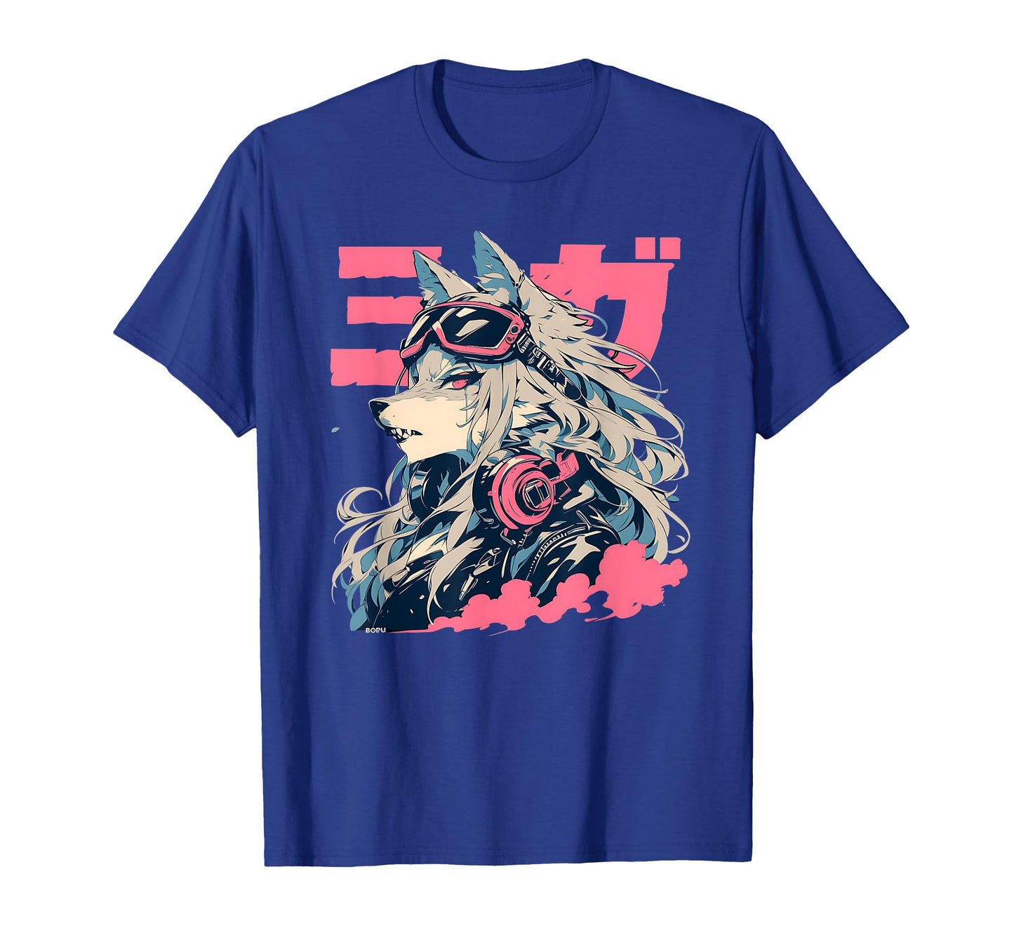 Goth Grunge Demon Anime Furry Wolf Horror Alt Aesthetic T-Shirt