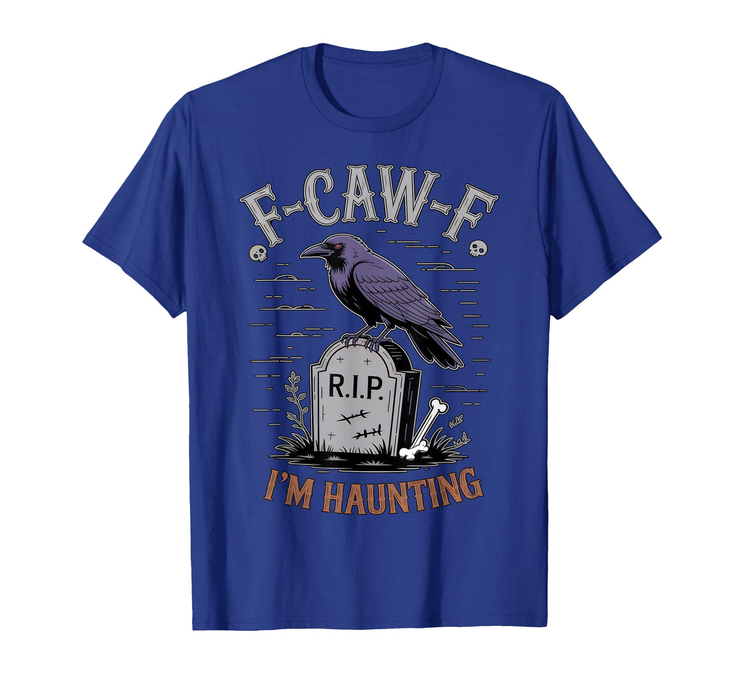 Black Crow, F-Caw-F Funny Black Bird Moon Bird Lover f-caw-f T-Shirt