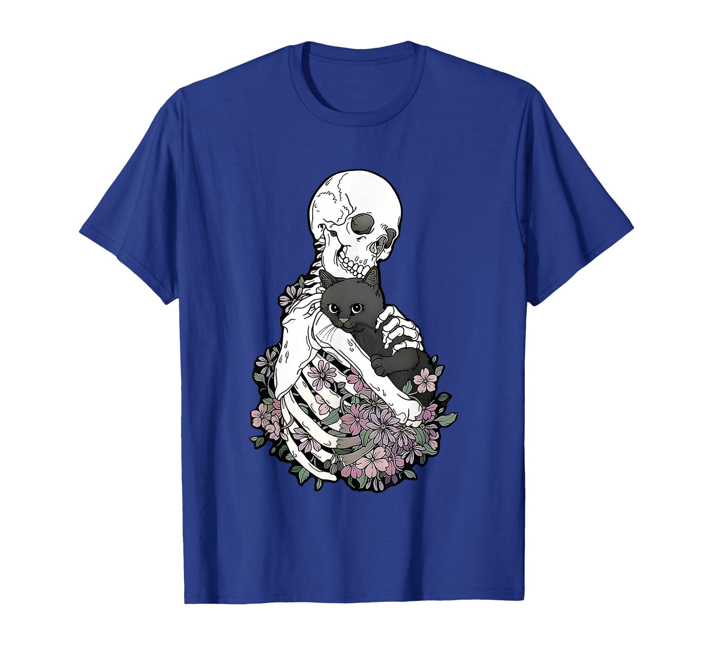 Halloween Skeleton cat T-Shirt