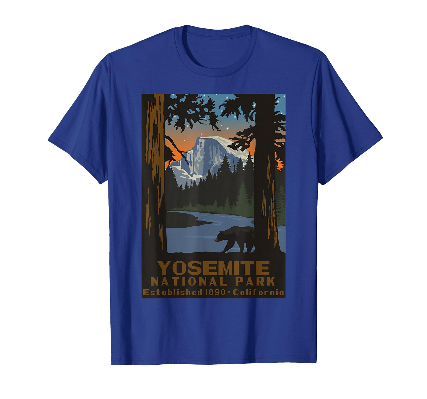 Yosemite Shirt Vintage National Park T-Shirt