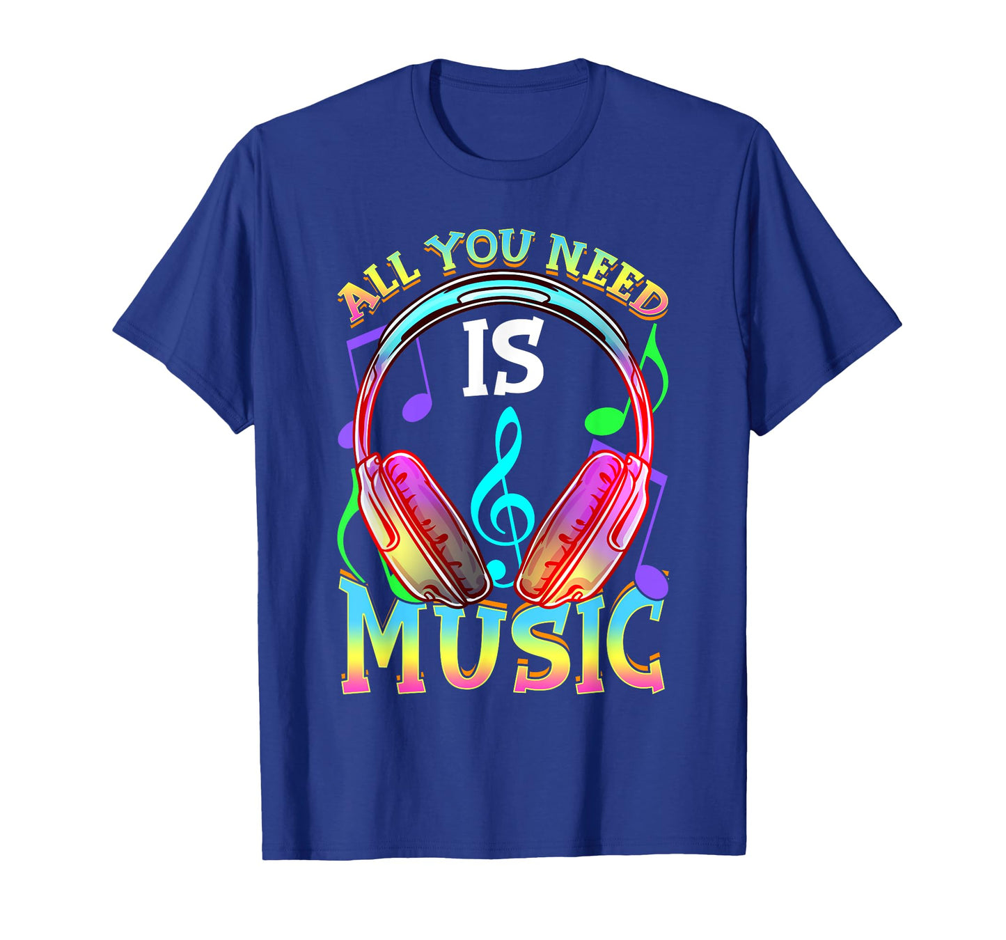All you need is music, DJ Headphones - Music lover producer T-Shirt