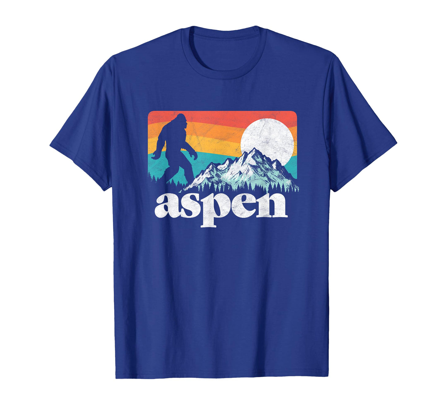 Aspen Colorado Bigfoot Mountains T-Shirt