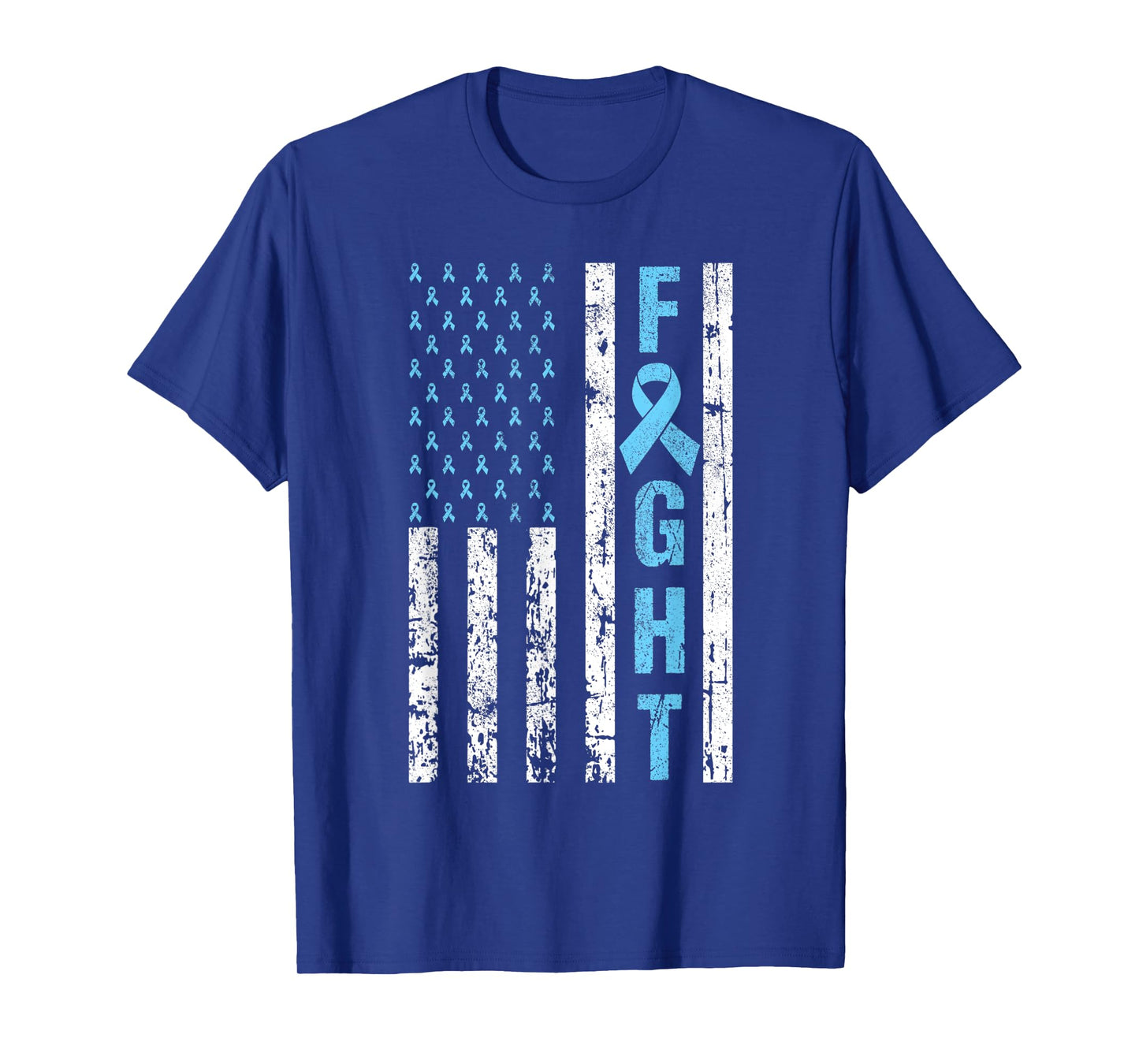 Prostata Cancer Awareness American Flag USA Team September T-Shirt for Women Kids Men
