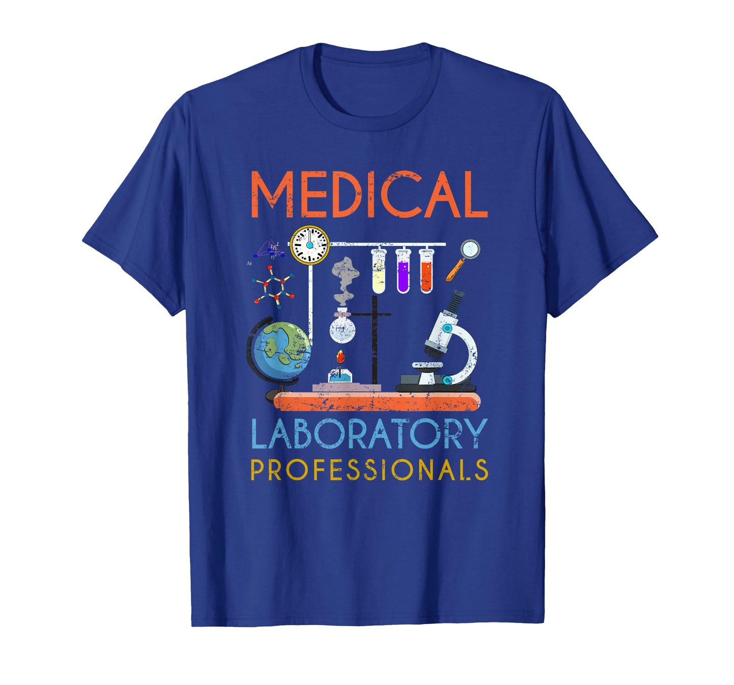 Med Lab Science Microscope Medical Laboratory Professionals T-Shirt