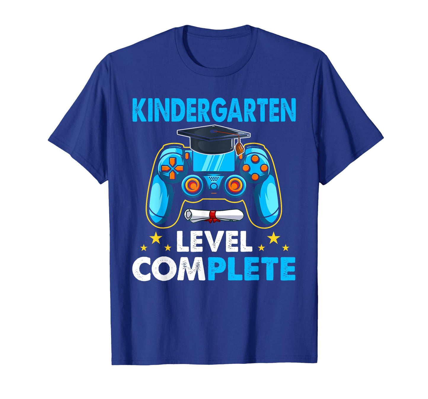 Kindergarten Level Complete Last Day Of School Graduate Boys T-Shirt