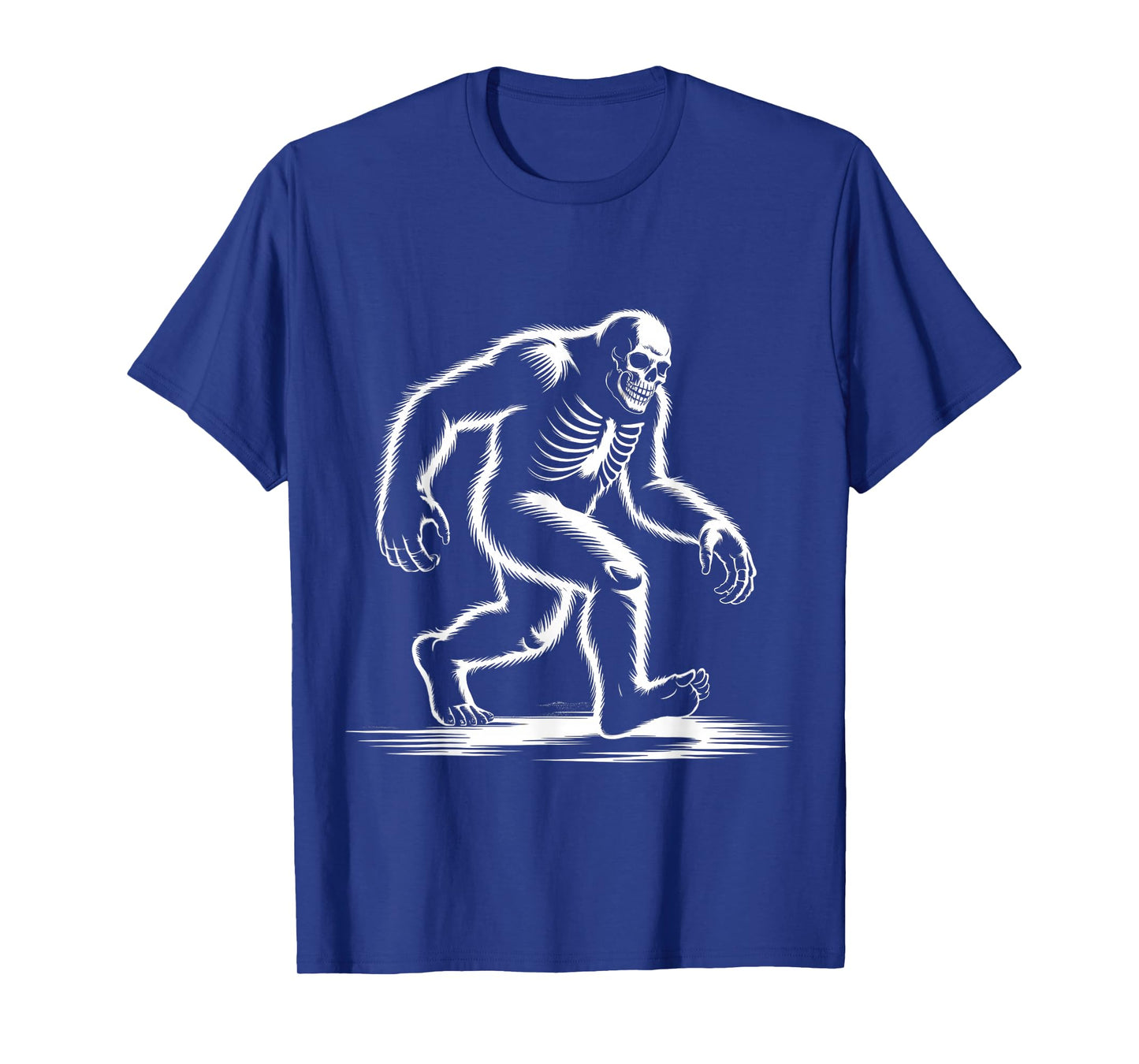 Funny Bigfoot Skeleton Halloween Costume for All Ages T-Shirt
