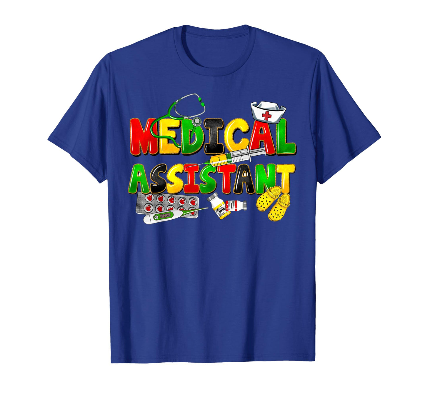 Medical Assistant Juneteenth African Black History Month T-Shirt