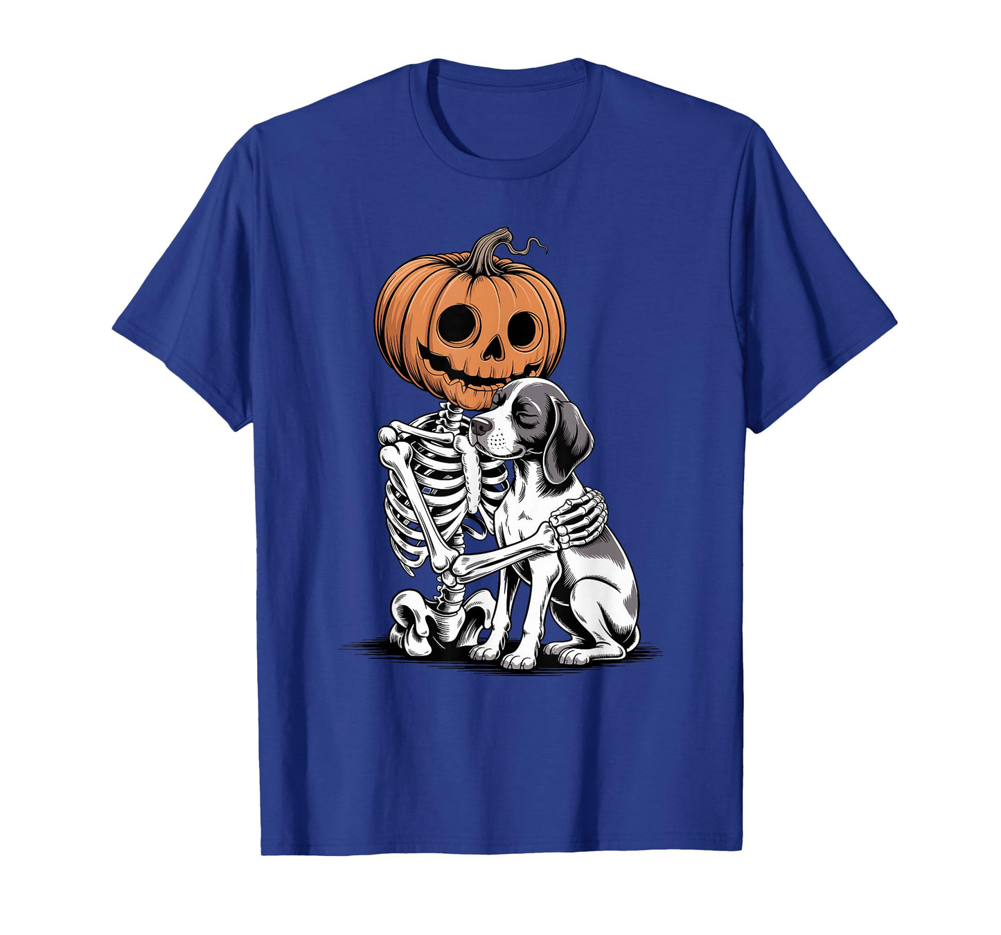 Halloween Skeleton German Shorthaired Pointer Dog GSP T-Shirt