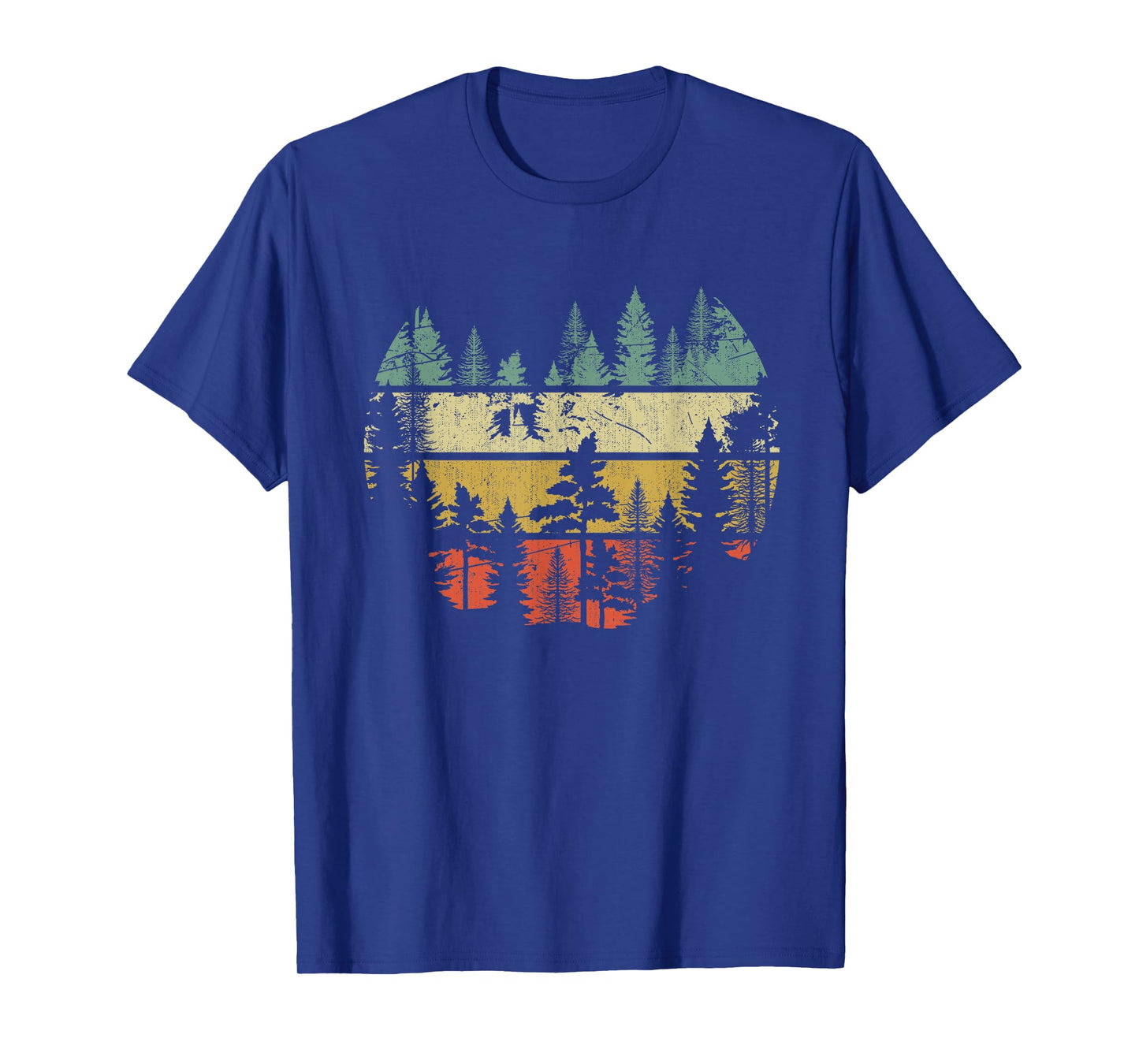 Wildlife Trees Outdoors Nature Retro Forest Sleeveless T-Shirt