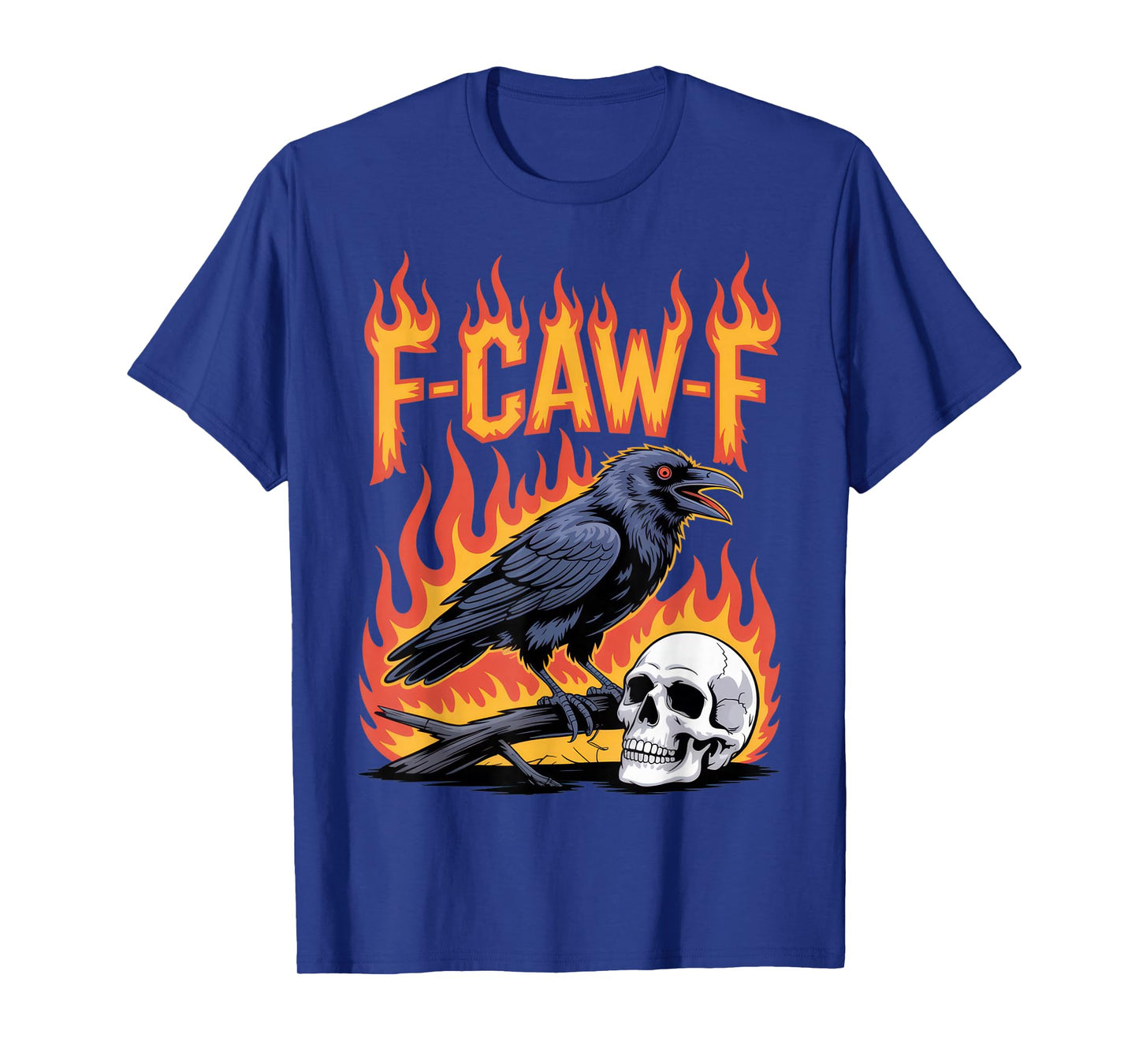 F-CAW-F Raven Lovers Halloween Party Attire T-Shirt