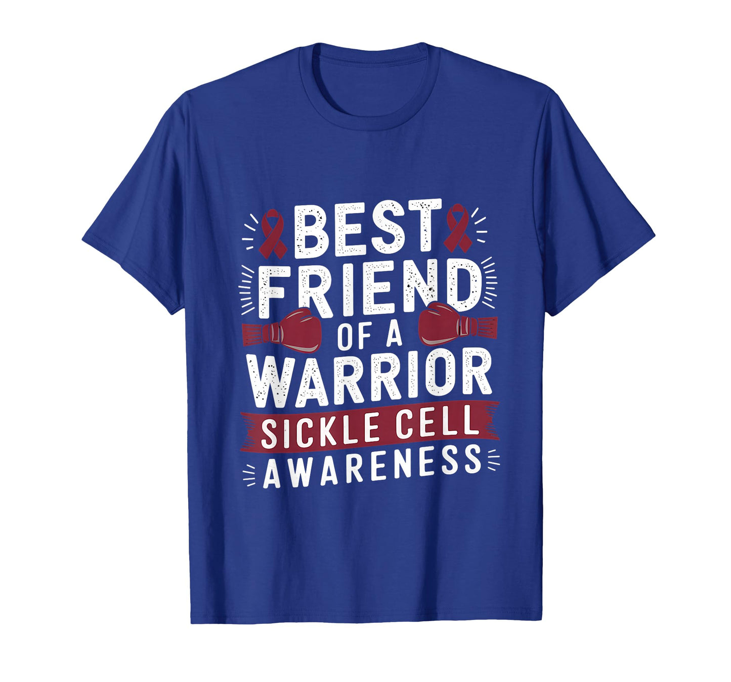 Sickle Cell Awareness Best Friend Of A Warrior Anemia T-Shirt