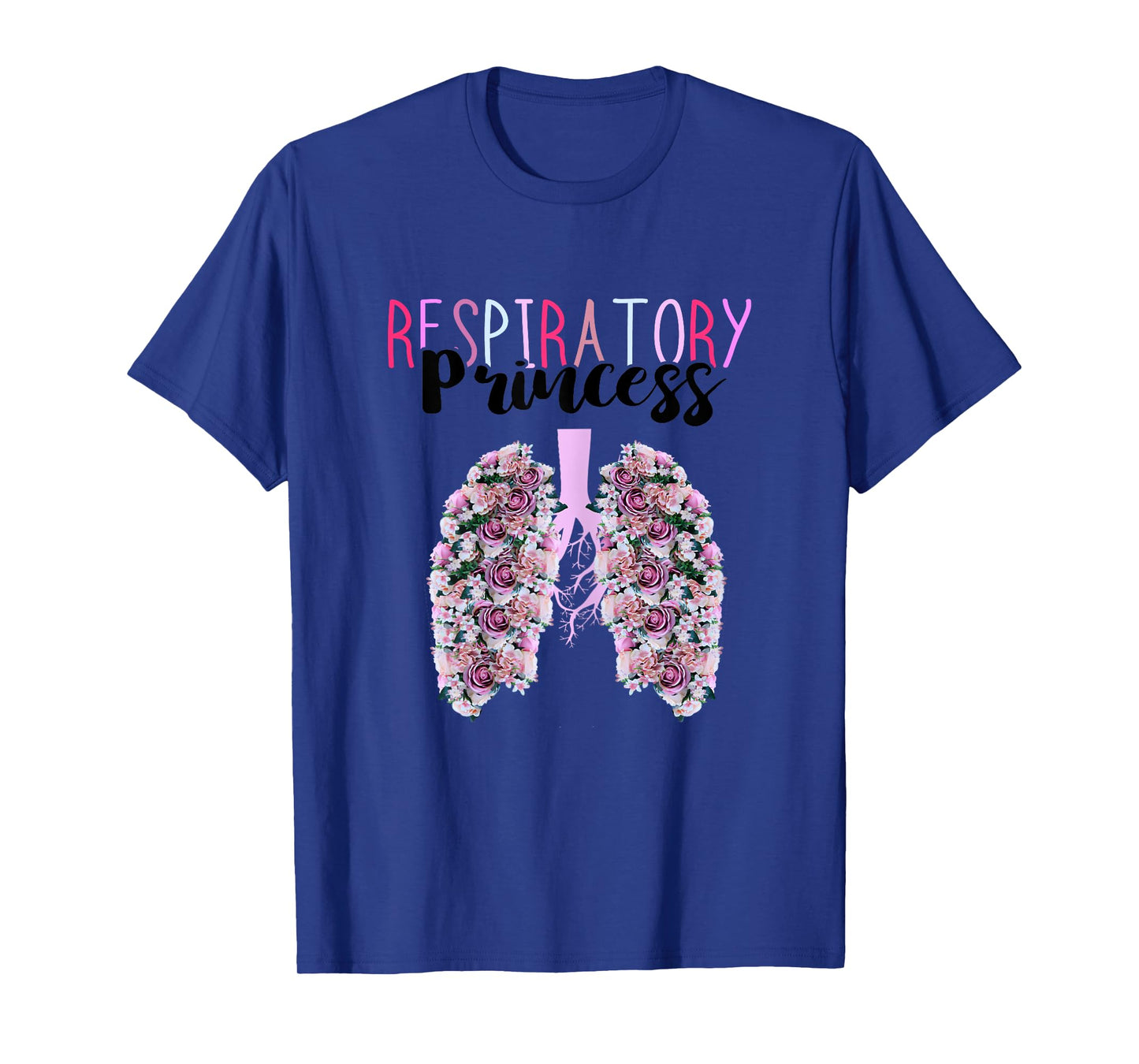 Respiratory Princess Lung Doctor RT Respiratory Therapist T-Shirt