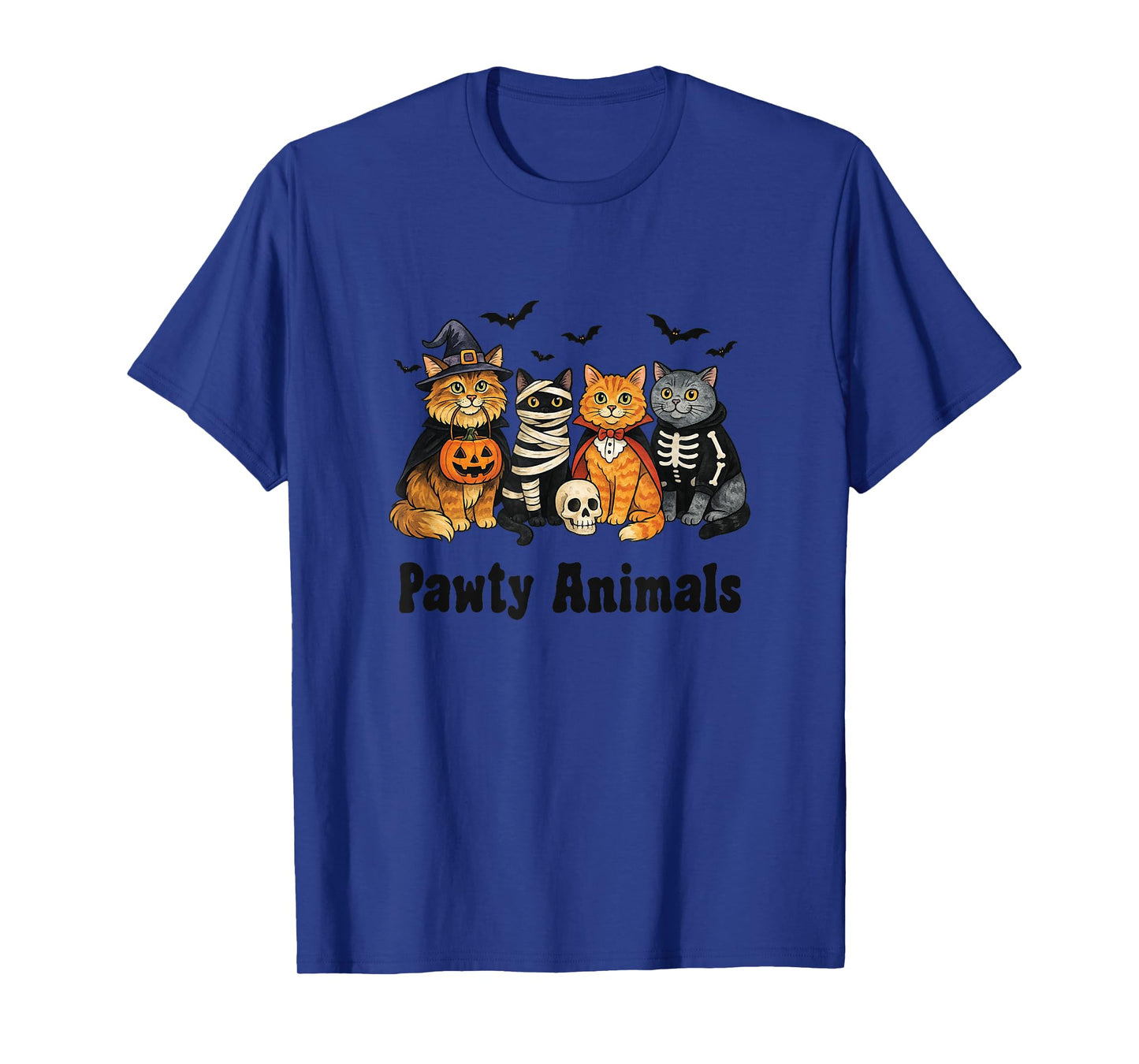 Pawty Animals Halloween Cat T-Shirt
