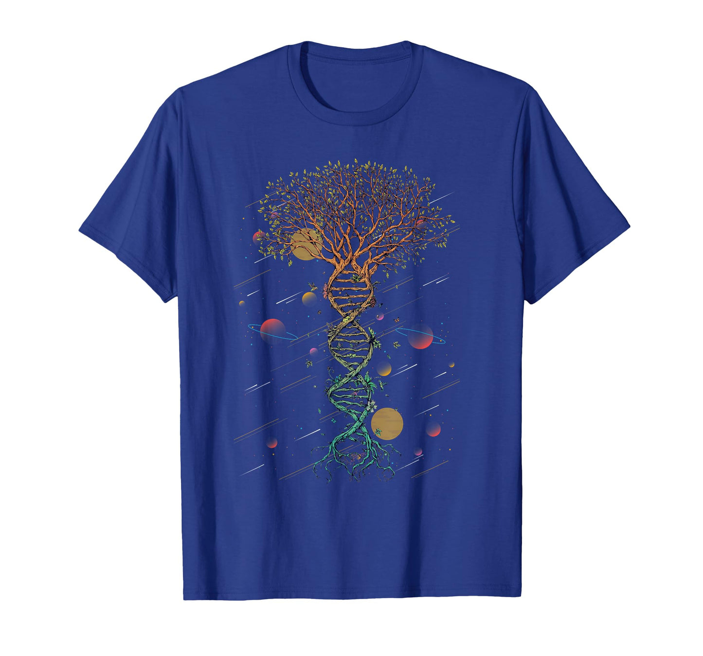 DNA Tree Life Biology Environment Science Genetics Earth Day T-Shirt