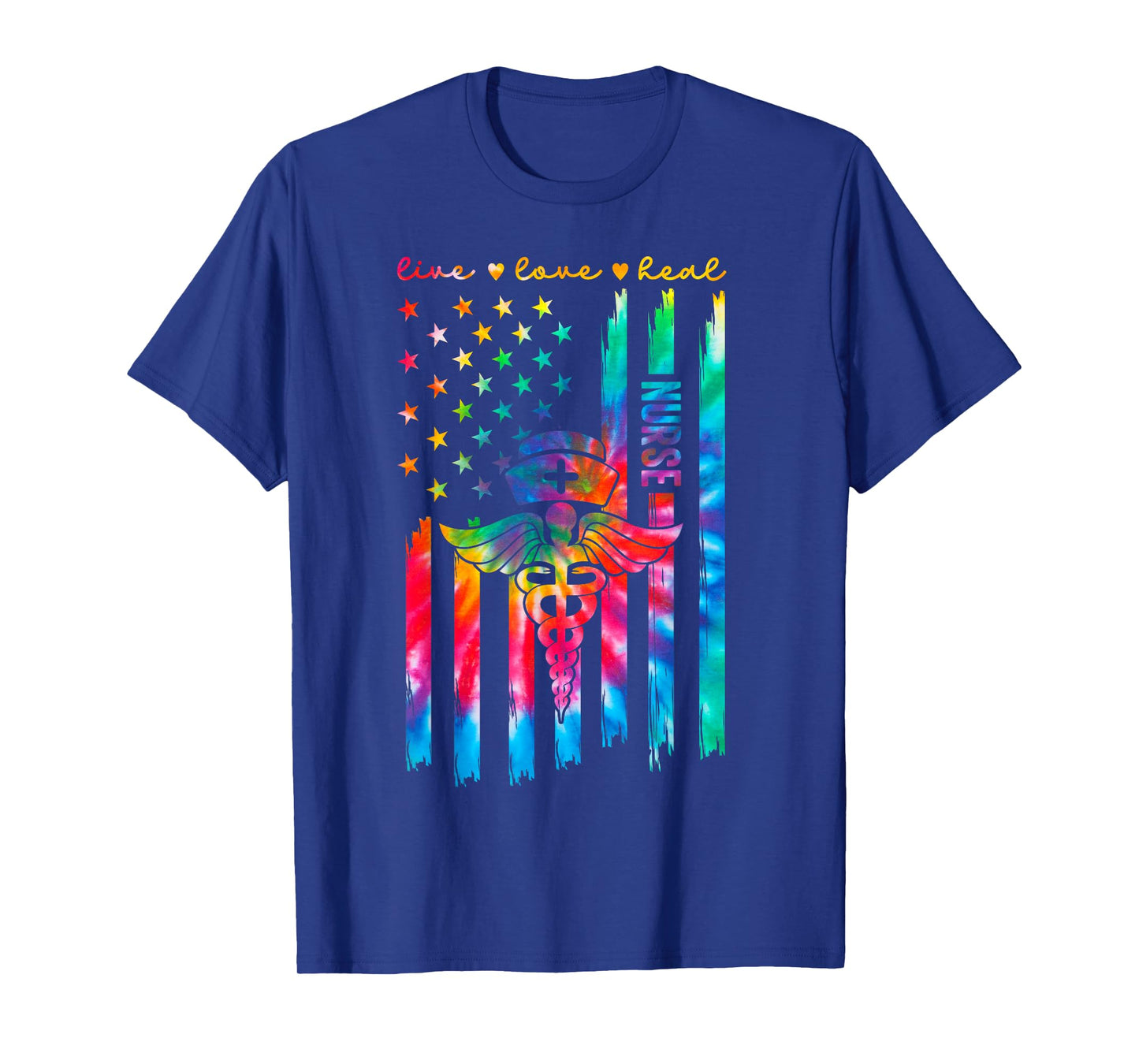 Nurse's Day Happy Nurse Week 2025 Appreciation Nurse Tie Dye T-Shirt