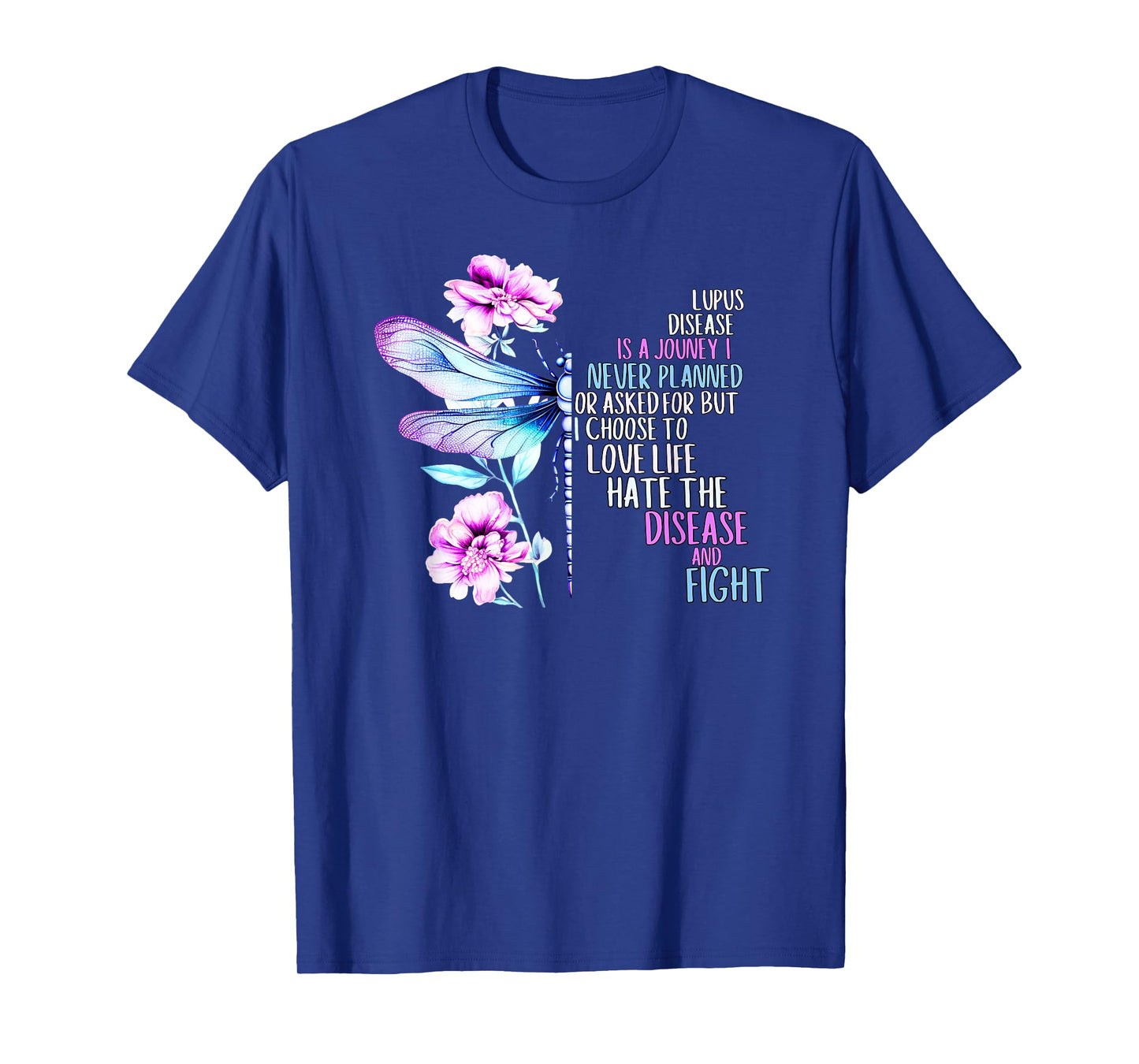 Butterfly Purple Systemic Lupus Erythematosus Awareness 2025 T-Shirt