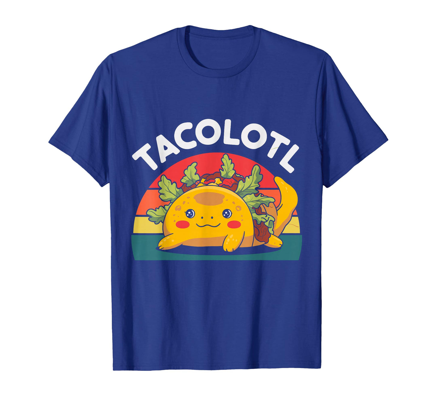 Taco Axolotl Funny Taco Day Fiesta Party Mexican Food T-Shirt